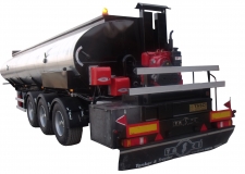 On Truck Heating Bitumen Asphalt Tanker