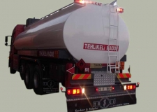 20.000-25.000 LITER FUEL TANKER MOUNTED TRUCK