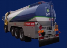 20.000-25.000 LITER FUEL TANKER MOUNTED TRUCK