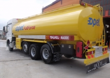 20.000-25.000 LITER FUEL TANKER MOUNTED TRUCK