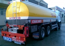 20.000-25.000 LITER FUEL TANKER MOUNTED TRUCK