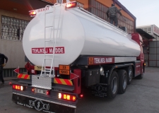 20.000-25.000 LITER FUEL TANKER MOUNTED TRUCK