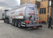 ADR BELGELİ TANKER TREYLER