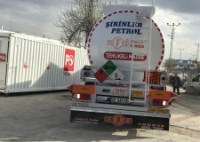 ADR BELGELİ TANKER TREYLER