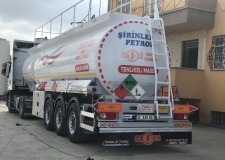 ADR BELGELİ TANKER TREYLER