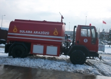 Saupoudrer Truck Réservoir d'eau