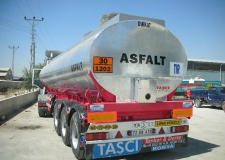 Asfalt Bitumen Tank Remorque