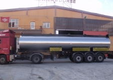 Asfalt Bitumen Tank Remorque