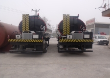 Heating System Isolated Asfalt Bitumen Tank Trailer (Burner Heating System)