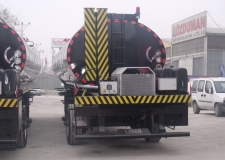 Heating System Isolated Asfalt Bitumen Tank Trailer (Burner Heating System)