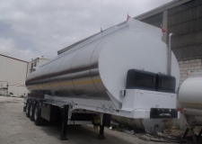 Heating System Isolated Asfalt Bitumen Tank Trailer (Burner Heating System