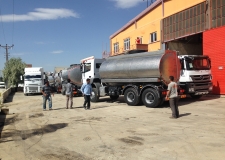 ON TRUCK  STAİNLESS STEEL CHROME TANKER-102