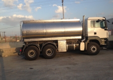 ON TRUCK  STAİNLESS STEEL CHROME TANKER-103