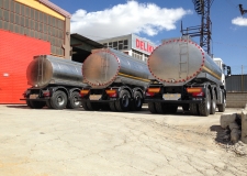 ON TRUCK  STAİNLESS STEEL CHROME TANKER-104