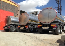 ON TRUCK  STAİNLESS STEEL CHROME TANKER-106