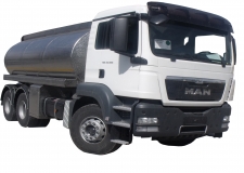 Camion-citerne de chrome d'acier sur le camion-111