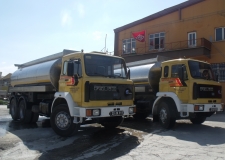 ON TRUCK  STAİNLESS STEEL CHROME TANKER-112