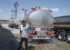 Camion-citerne de chrome d'acier sur le camion-46