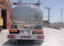 ON TRUCK  STAİNLESS STEEL CHROME TANKER-75