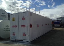 Container Fuel Tank - Container Fuel Tank - Portable Movable Transportable Station