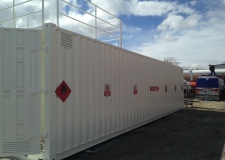 Container Fuel Tank - Container Fuel Tank - Portable Movable Transportable Station