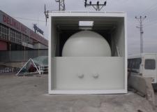 Container Fuel Tank - Container Fuel Tank - Portable Movable Transportable Station