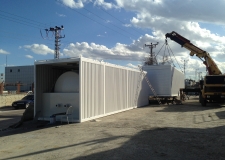 Container Fuel Tank - Container Fuel Tank - Portable Movable Transportable Station