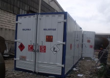 Container Fuel Tank - Container Fuel Tank - Portable Movable Transportable Station