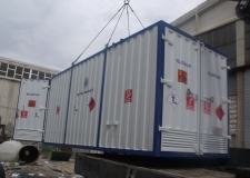 Container Fuel Tank - Container Fuel Tank - Portable Movable Transportable Station