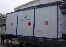 Container Fuel Tank - Container Fuel Tank - Portable Movable Transportable Station