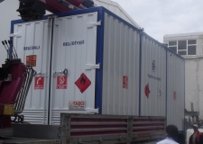 Réservoir de carburant conteneur - Station Container fuel tank