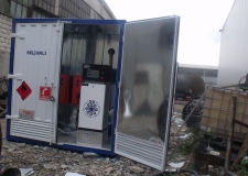 Konteyner Akaryakıt Tankı - Container Fuel Tank - Portable İstasyon (Taşınabilir -Seyyar)