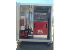 Container Fuel Tank - Container Fuel Tank - Portable Movable Transportable Station