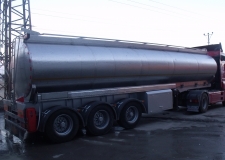 Stainless Steel (Chrome Nickel) Tanker Trailer