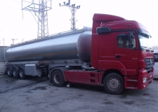 Stainless Steel (Chrome Nickel) Tanker Trailer