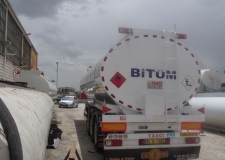 Heating System Isolated Asfalt Bitumen Tank Trailer (Heating System)