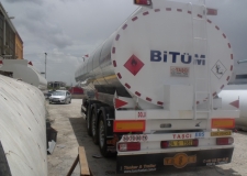 Heating System Isolated Asfalt Bitumen Tank Trailer (Heating System)