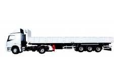 Side Overturnable Tipper Semi Trailer -1