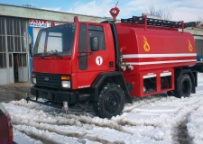 Saupoudrer Truck Réservoir d'eau