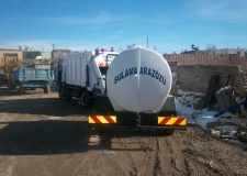 Saupoudrer Truck Réservoir d'eau